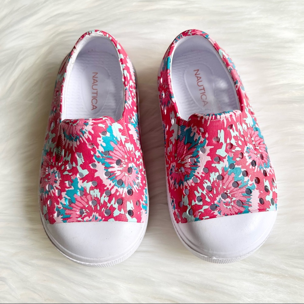 Nautica Slip On Toddler Girls Shoes, Size 5